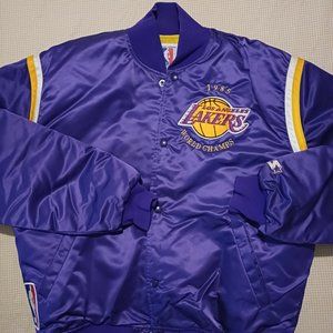 STARTER Purple and Yellow World Champs Jacket